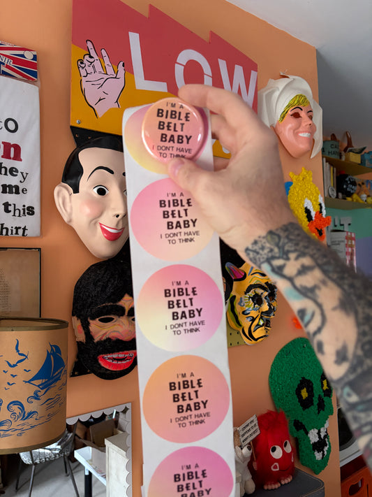 Bible Belt Baby Pin