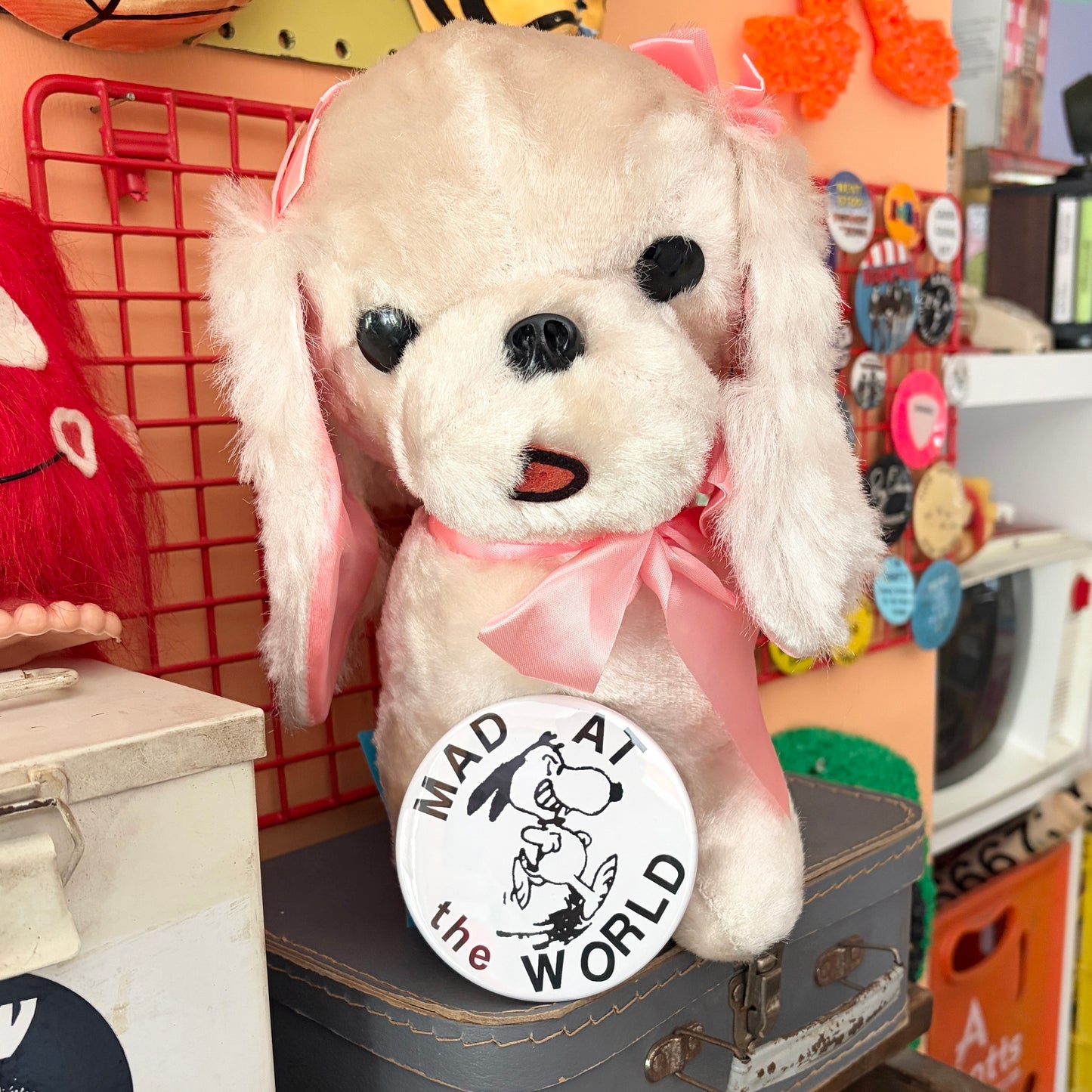 Mad At the World Giant Pin