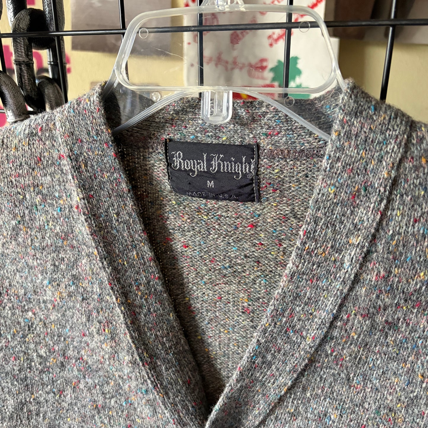 Gun Club on Vintage Cardigan