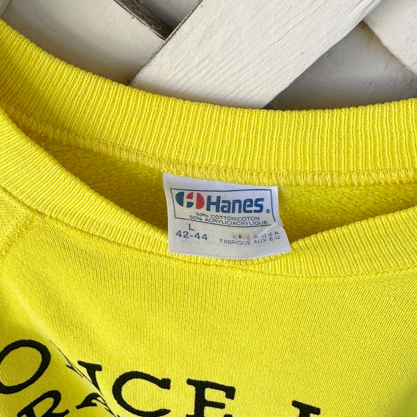 Tainted Love on Vintage Sweatshirt