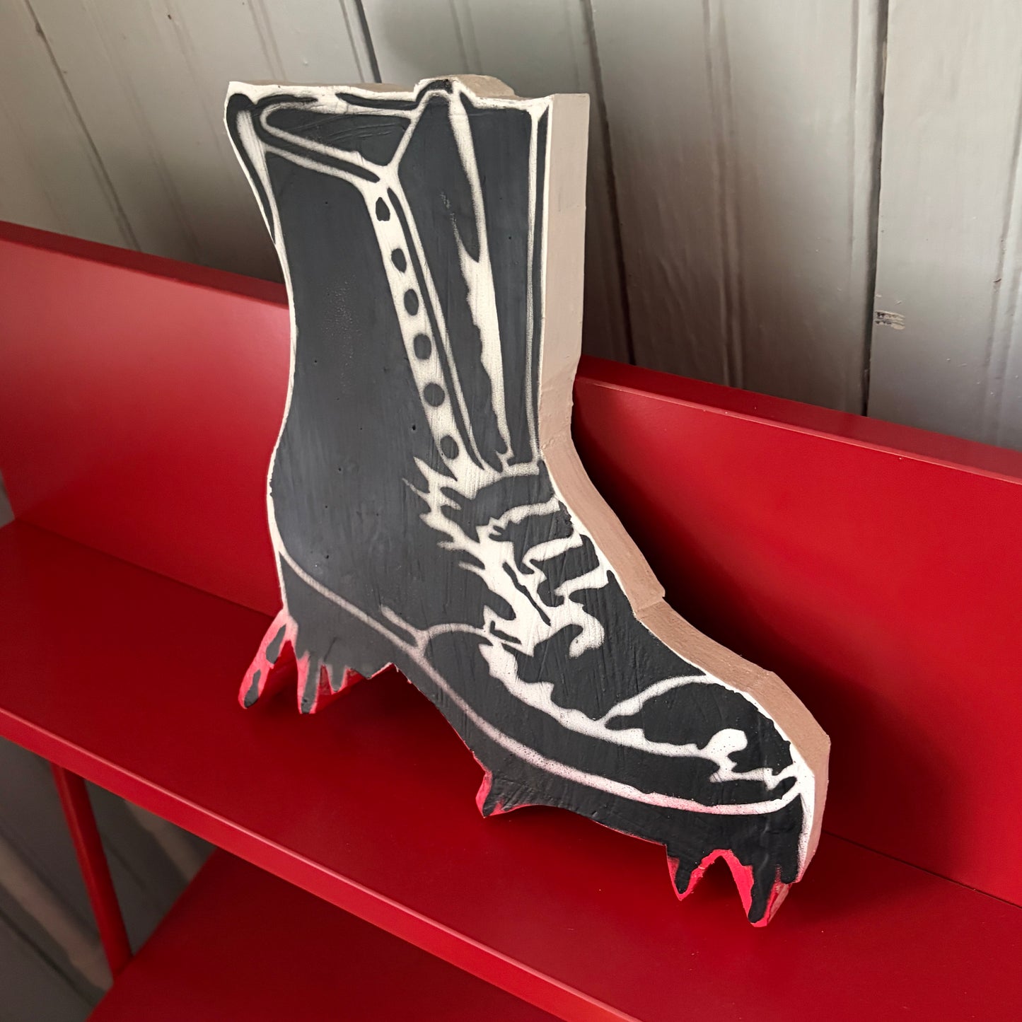 Boot Woodcut