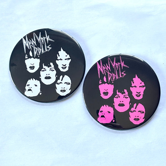 New York Dolls Giant Pin