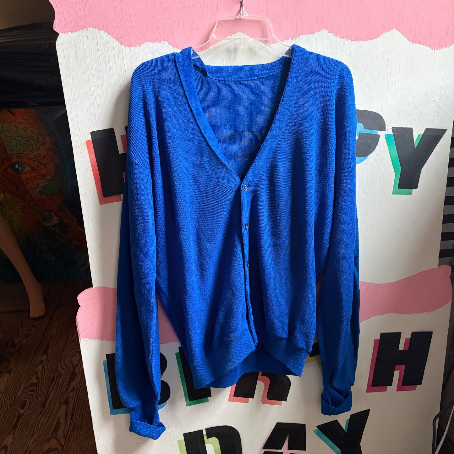 Don't Ring Me Up on Vintage Cardigan