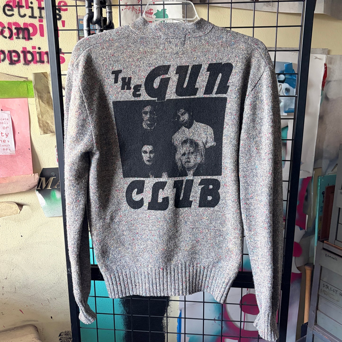 Gun Club on Vintage Cardigan