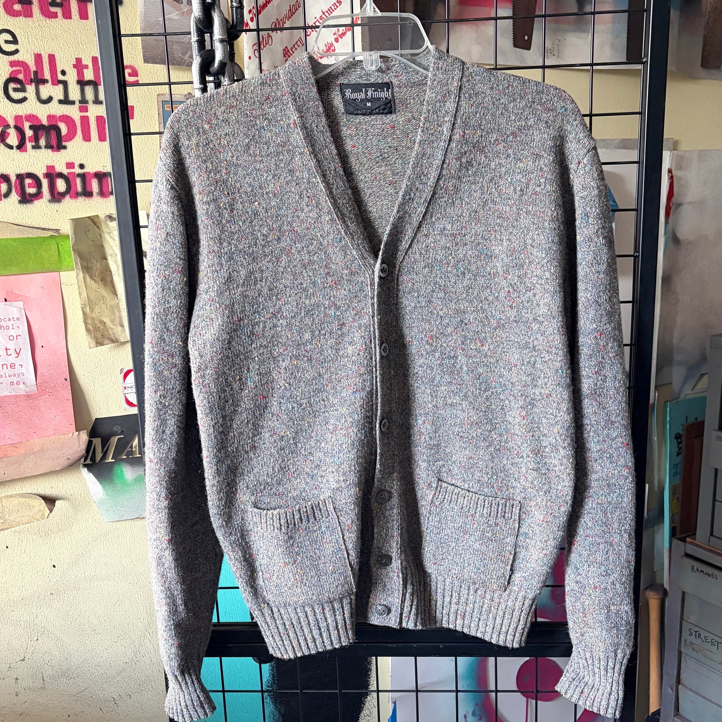 Gun Club on Vintage Cardigan