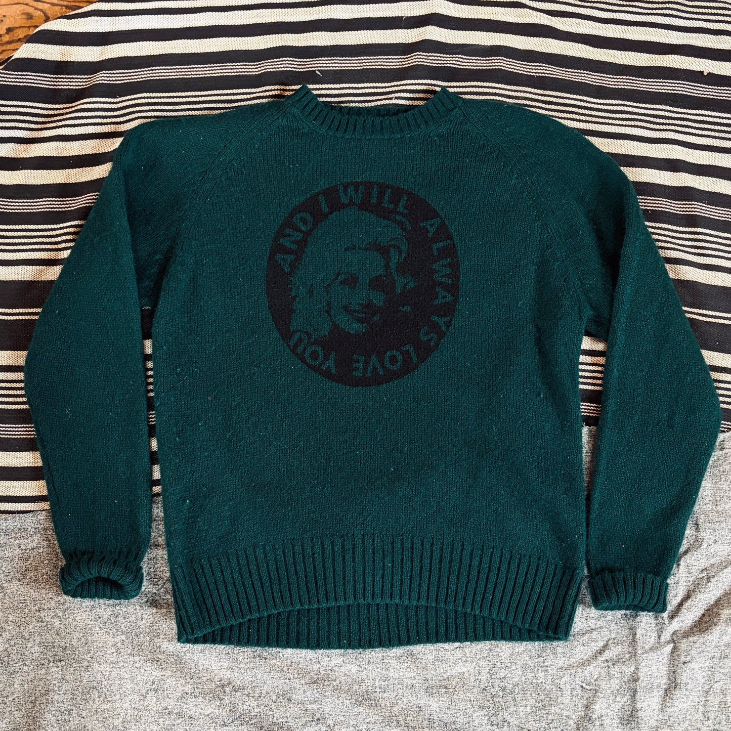 Dolly Parton on Vintage Sweater