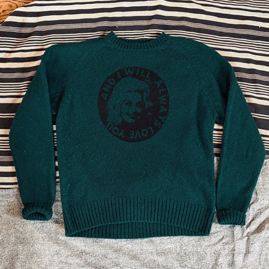 Dolly Parton on Vintage Sweater