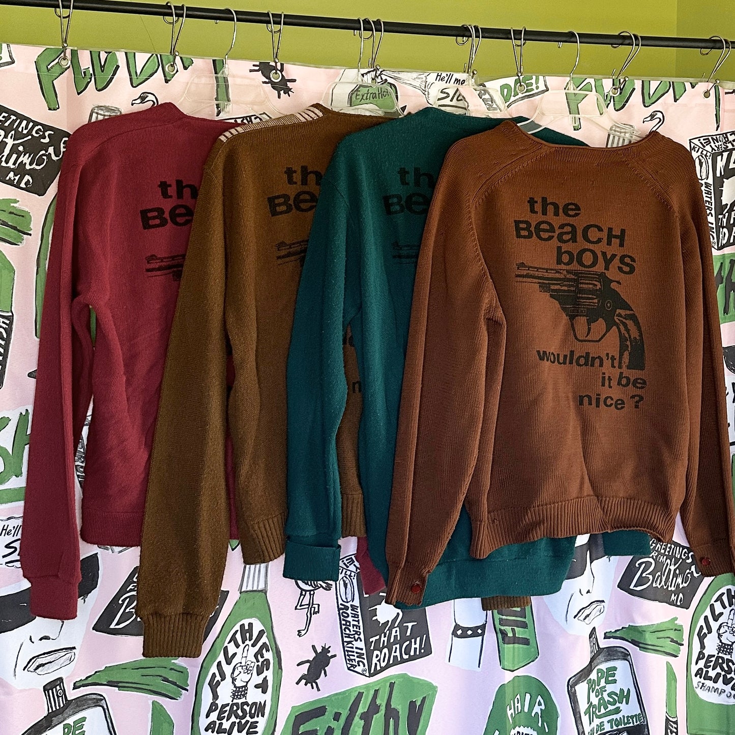 Beach Boys on Vintage Cardigans