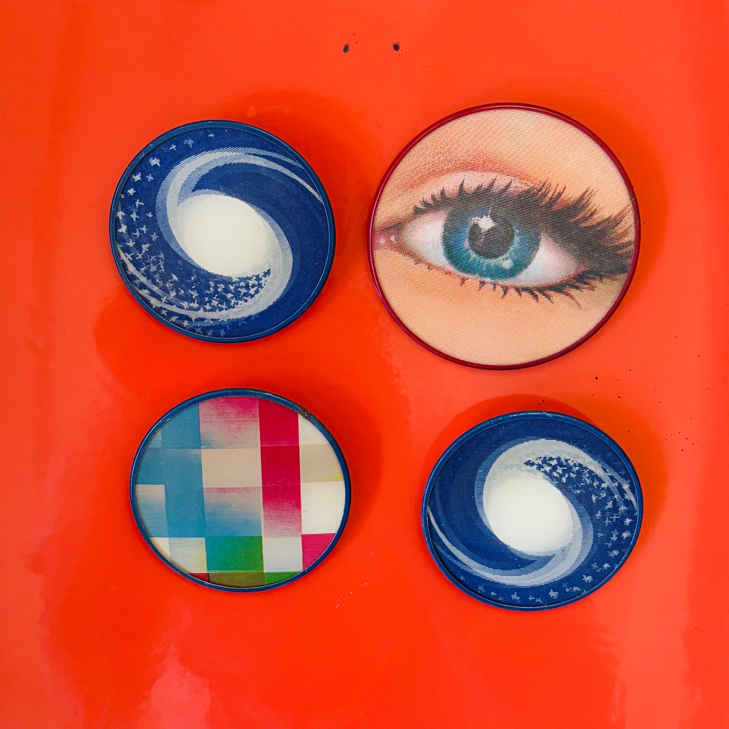 Vintage Lenticular Pins
