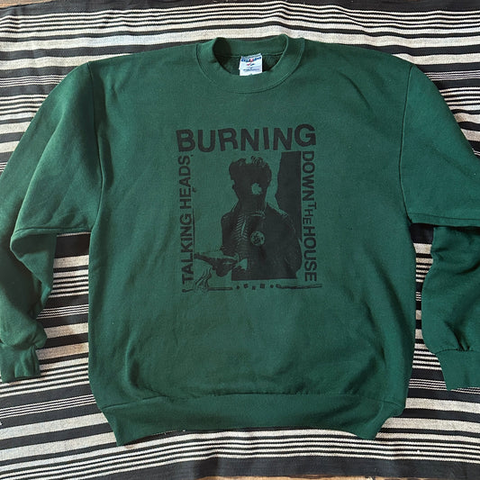 Talking Heads on Vintage Sweatshirt