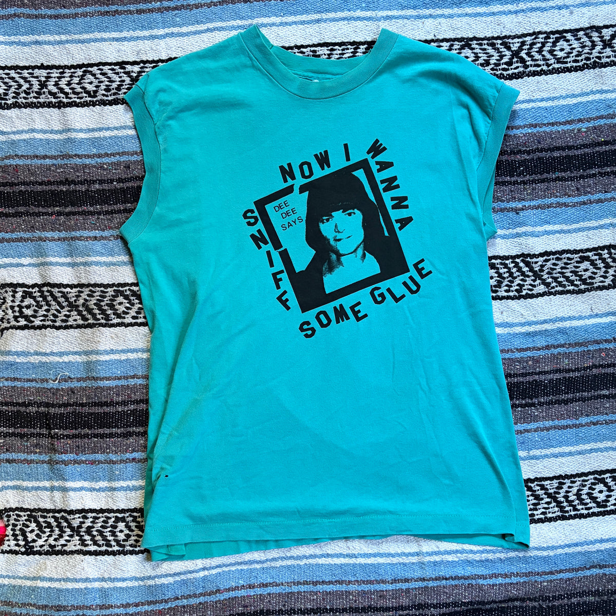 Dee Dee Ramone on Vintage Shirt