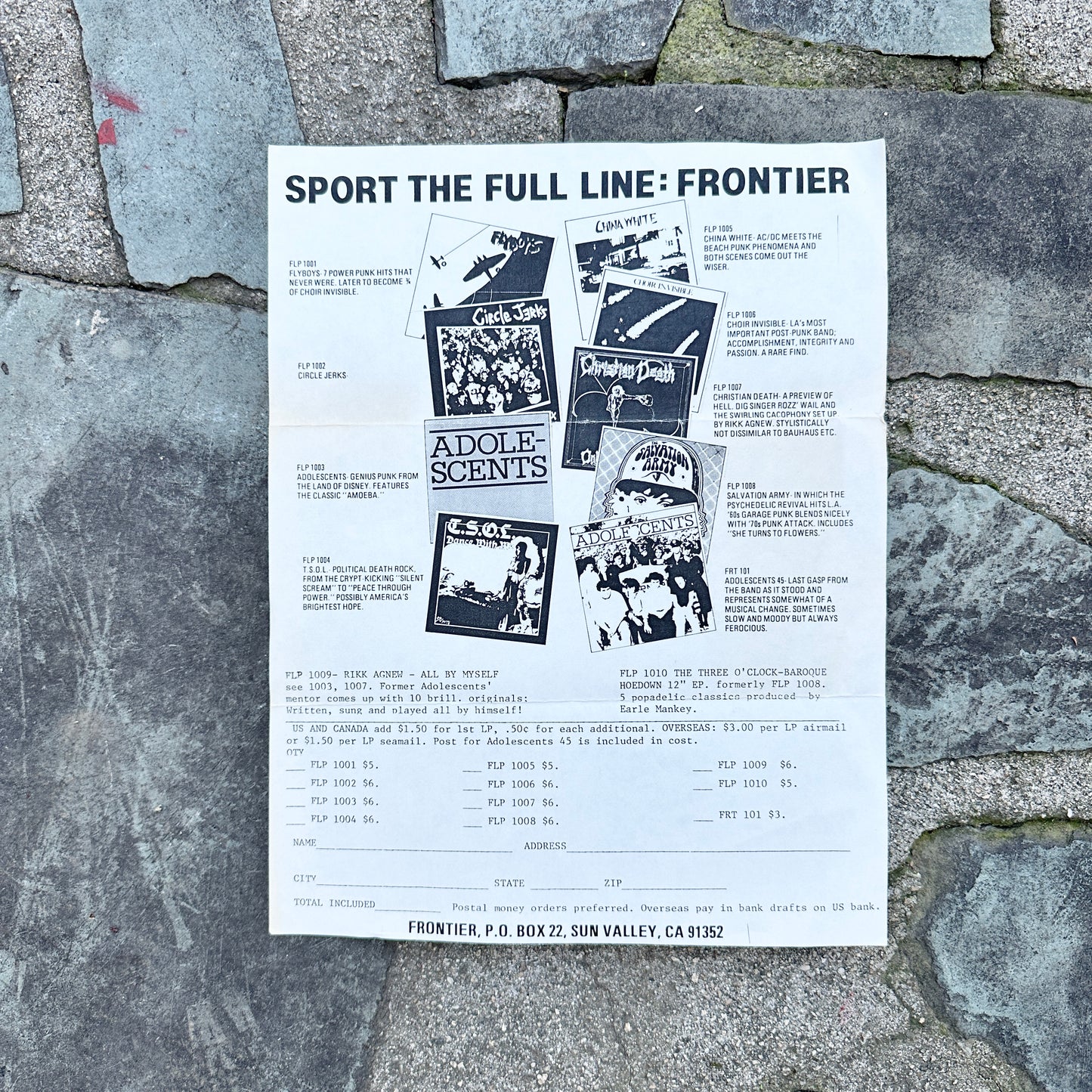 Vintage Punk Ephemera