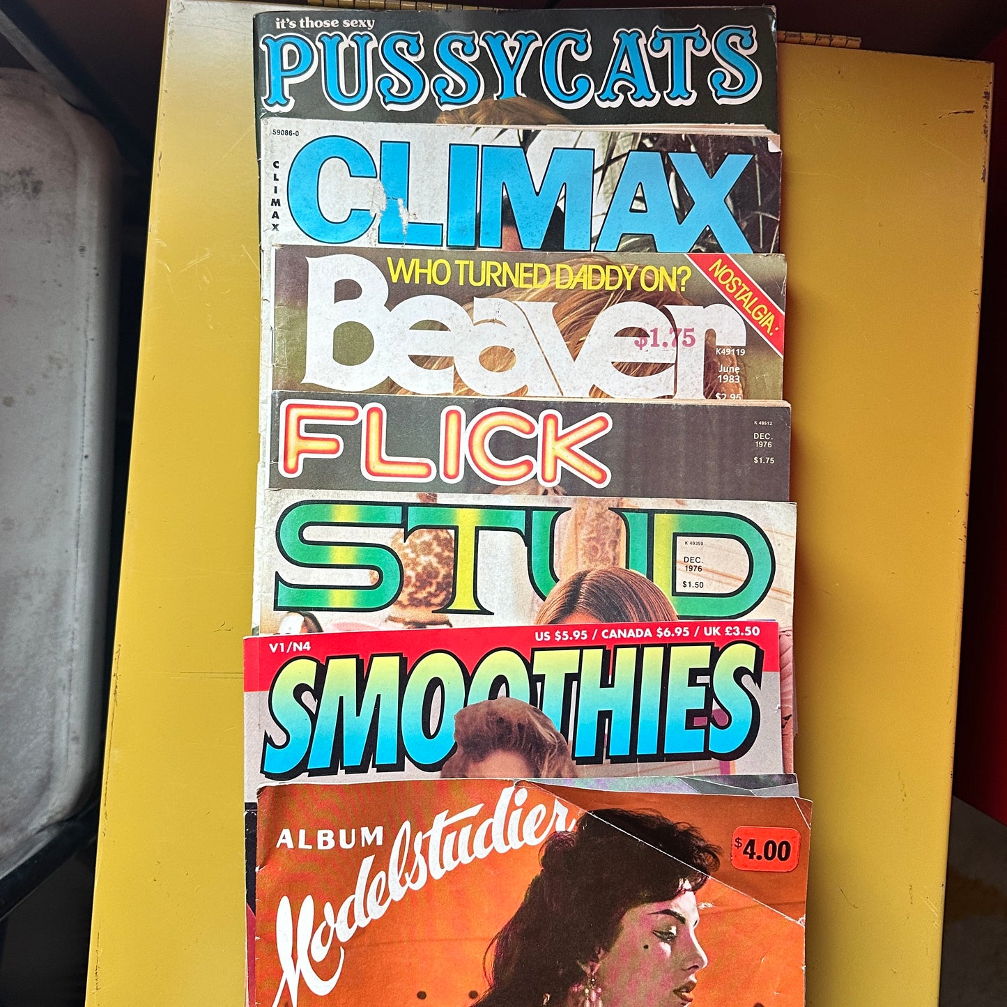 Vintage XXX Magazines