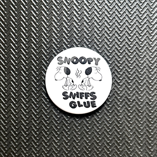 Snoopy Sniffs Glue Pin