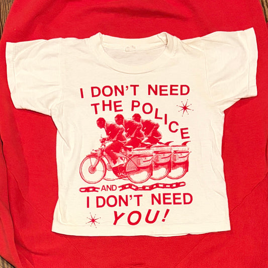Pee-wee on Vintage Kid's Shirt
