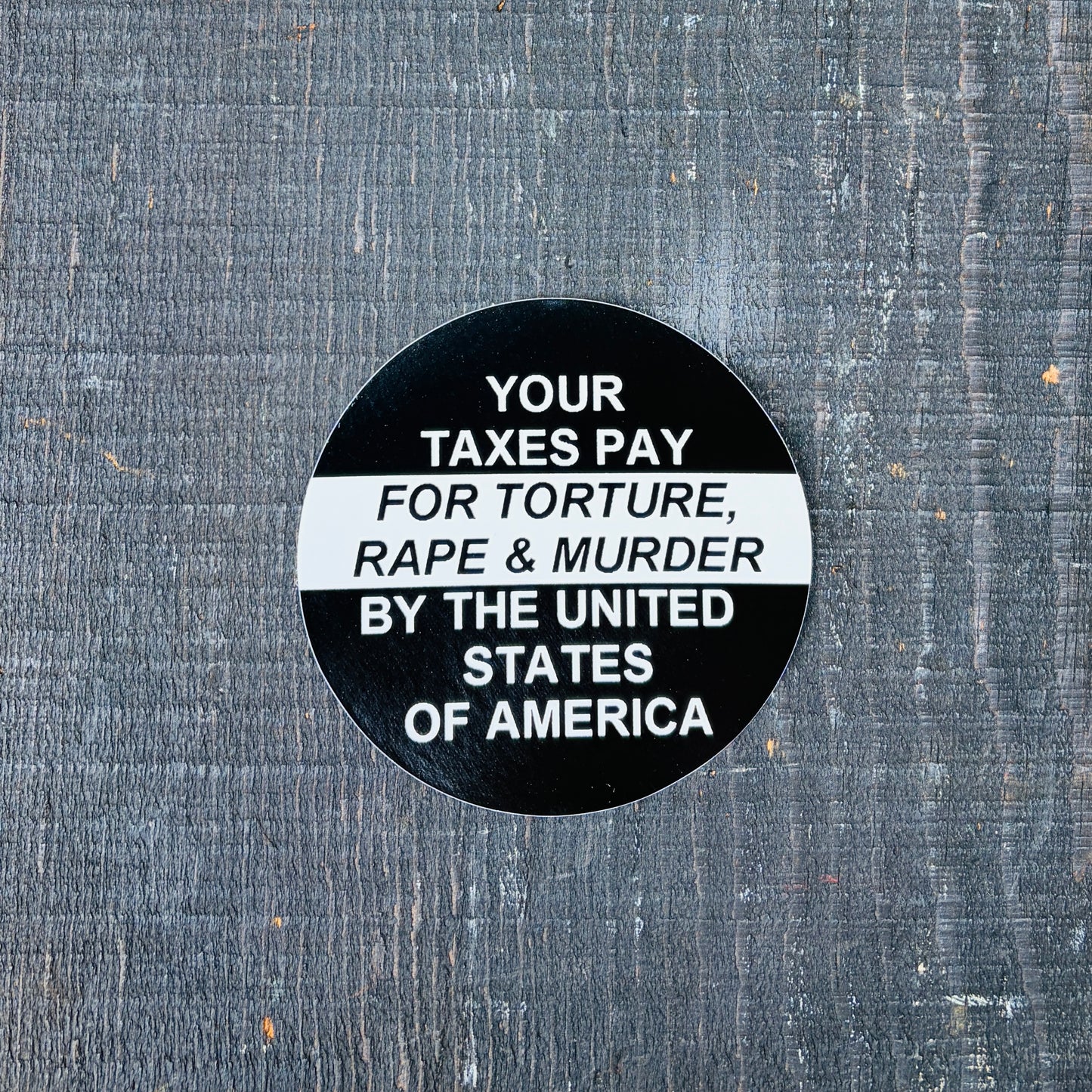 Taxes... Sticker