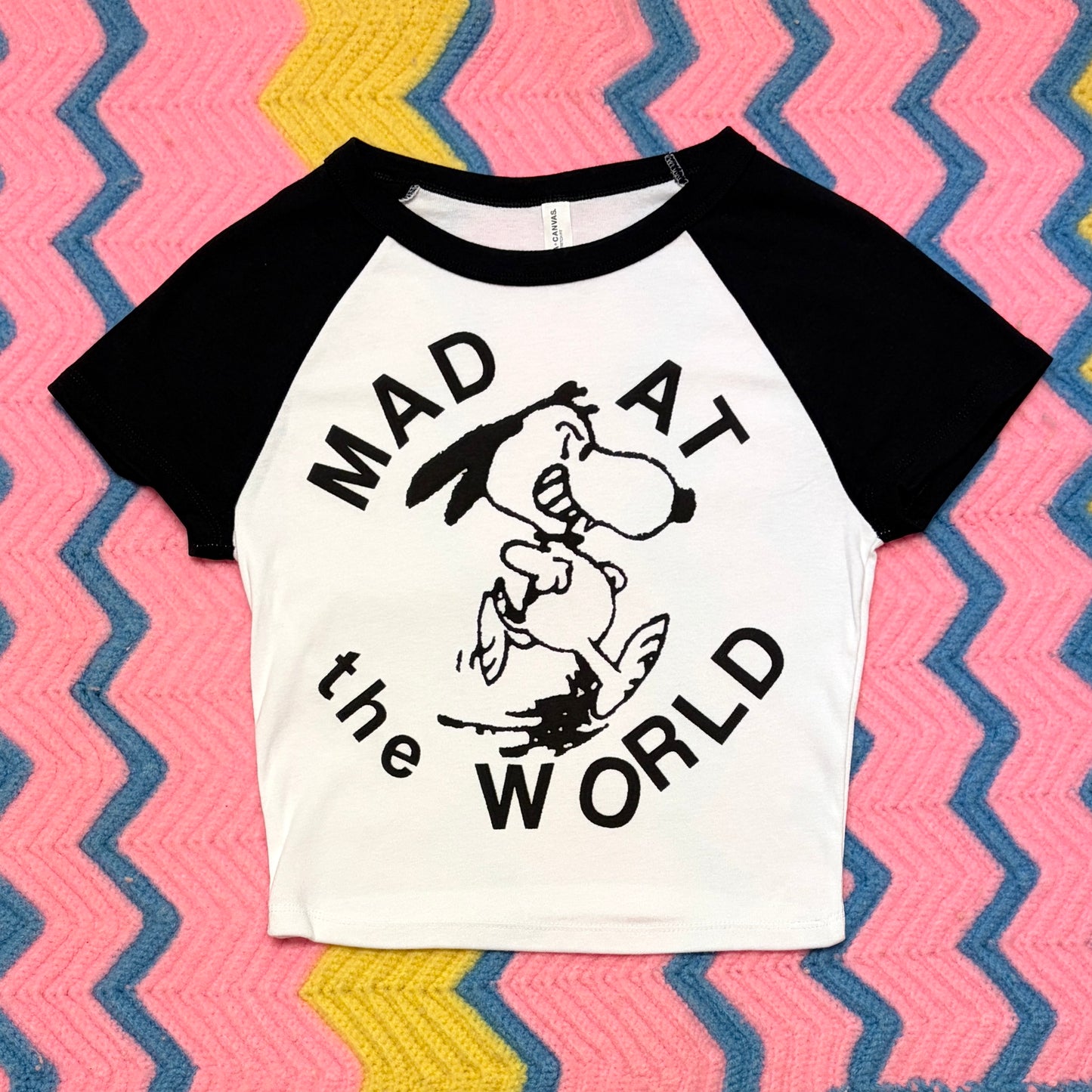 Mad At the World Baby Tee