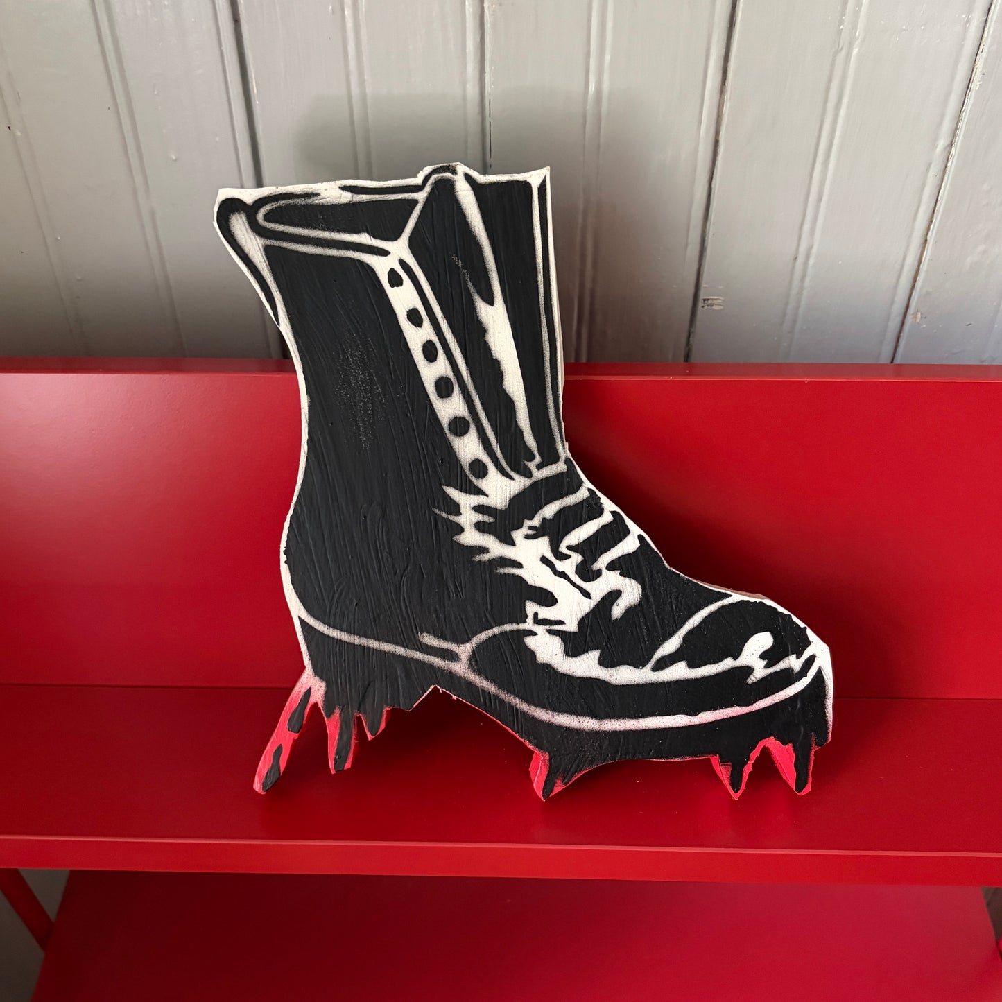 Boot Woodcut