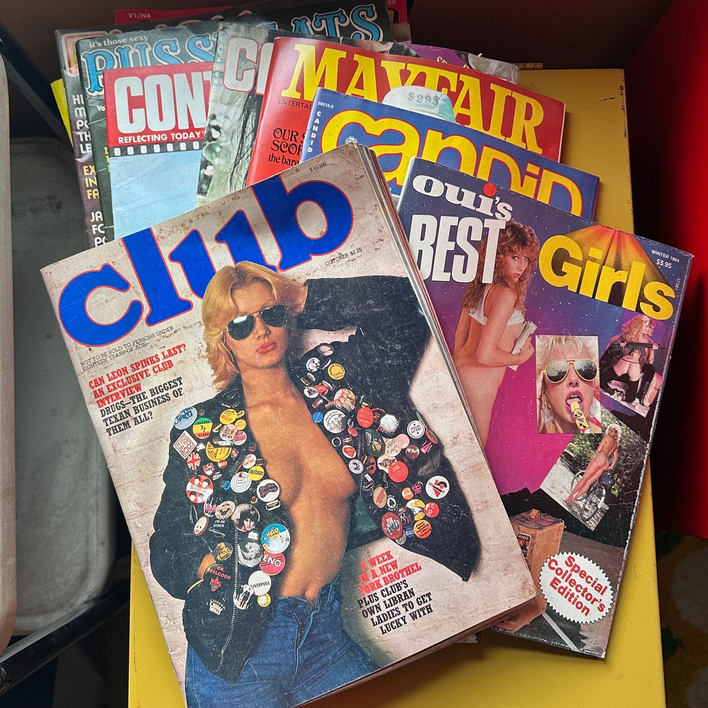 Vintage XXX Magazines