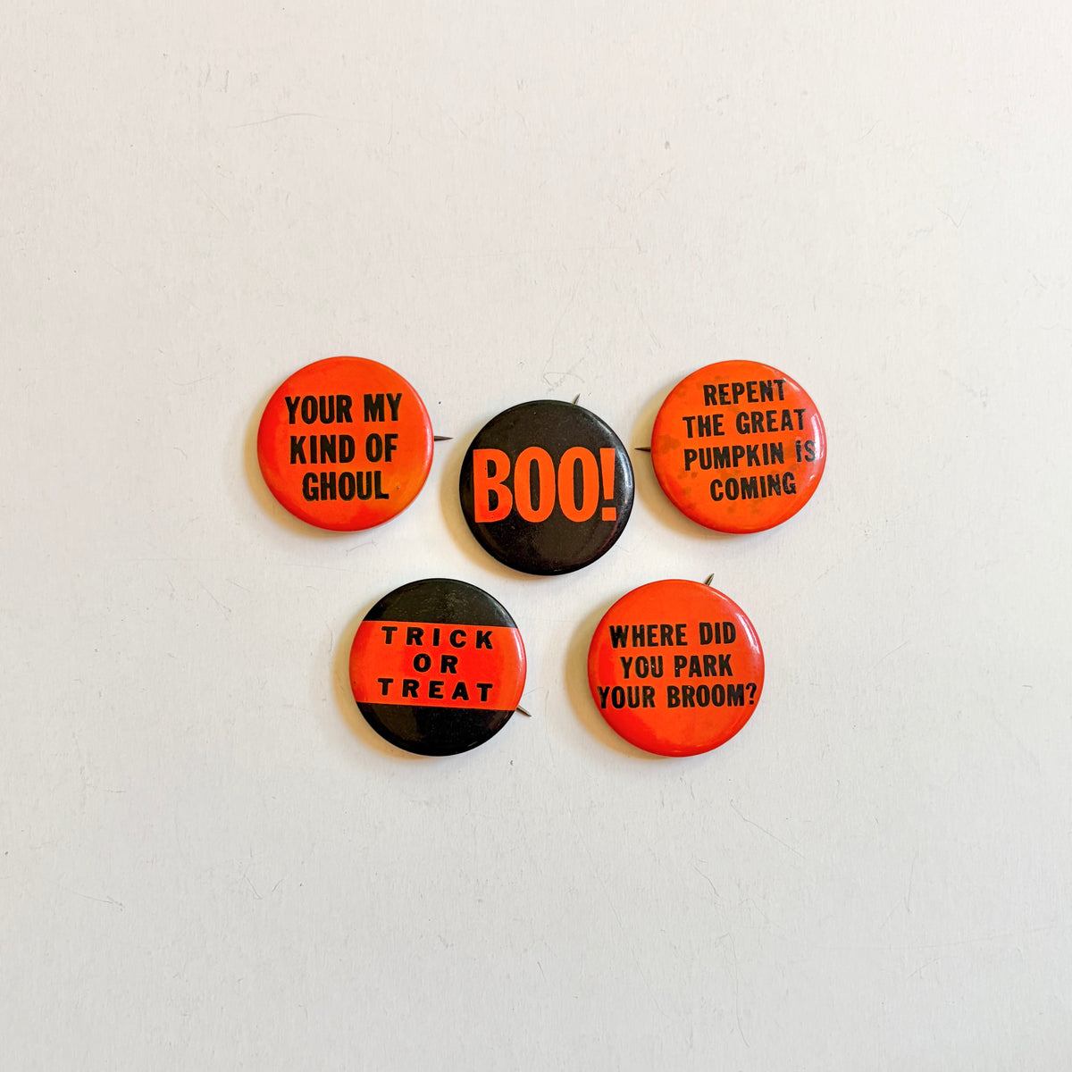 Vintage Halloween Pins