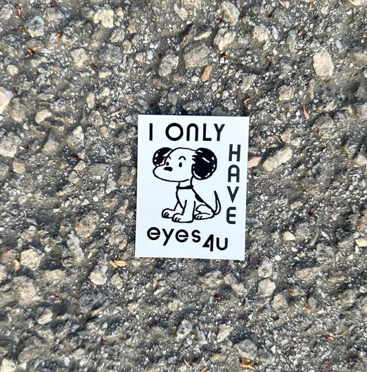 Snoopy Sticker