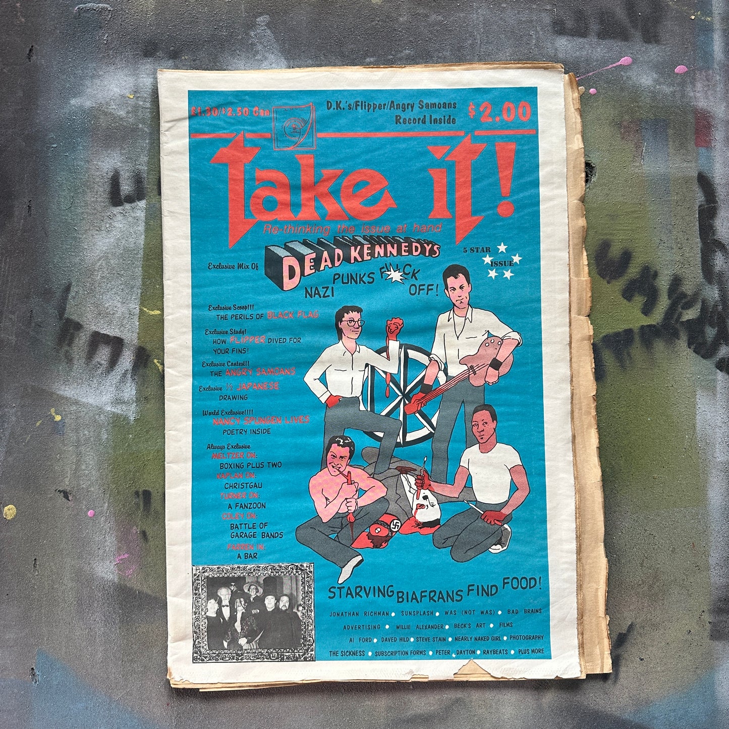 Vintage Punk Zines/Newspapers