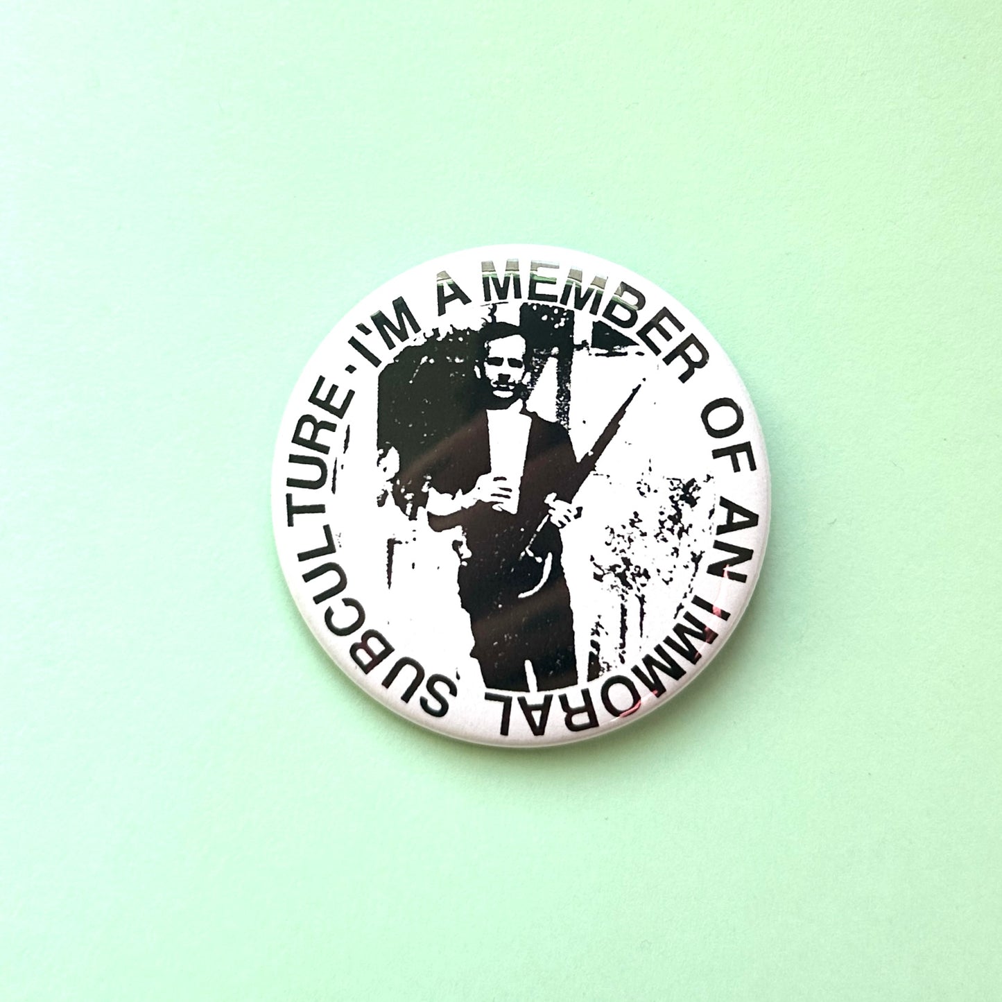 Immoral Subculture Pin