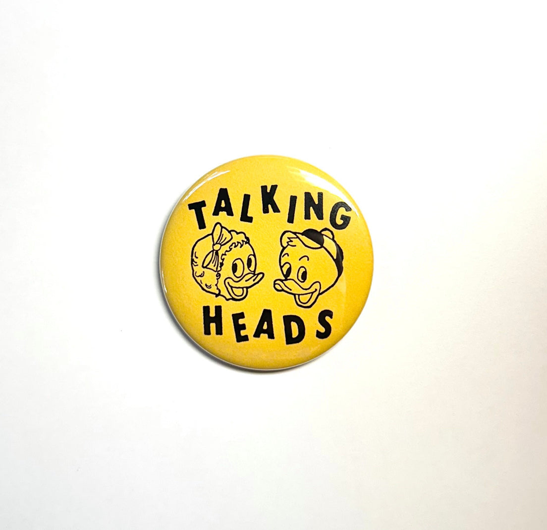 Talking Heads Pin