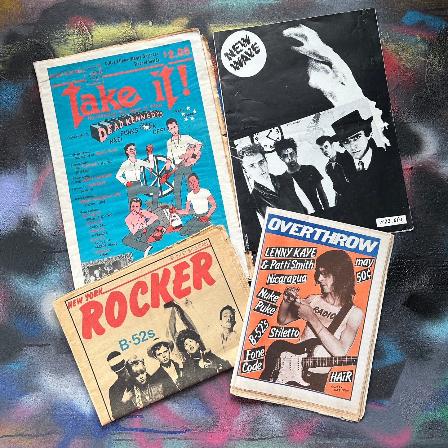Vintage Punk Zines/Newspapers
