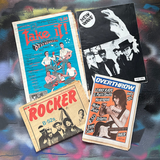 Vintage Punk Zines/Newspapers