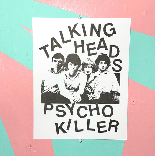 Talking Heads Print