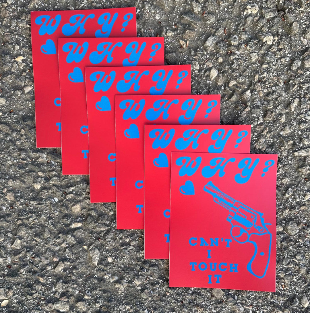Why Can't I Touch It? Sticker