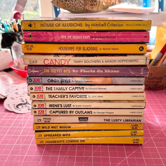 Vintage Smut Paperbacks
