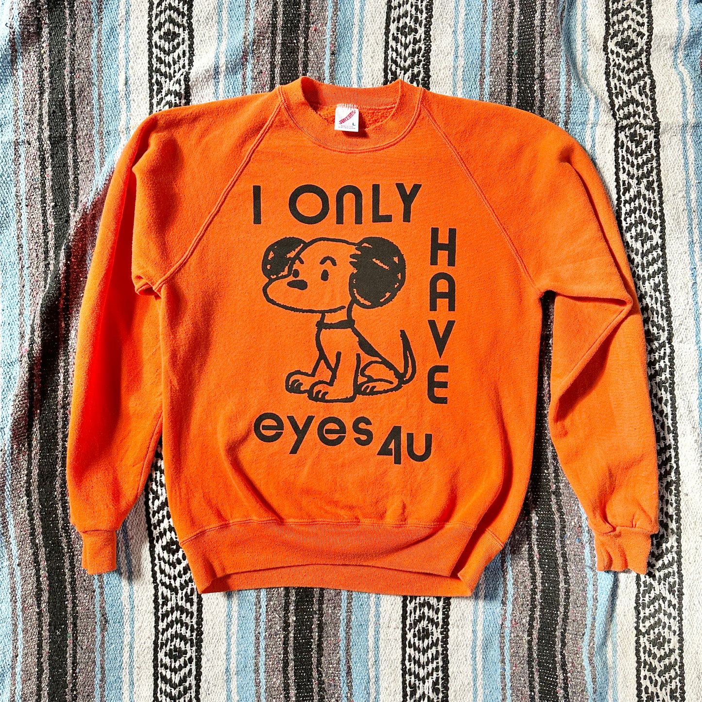 Snoopy on Vintage Sweatshirt