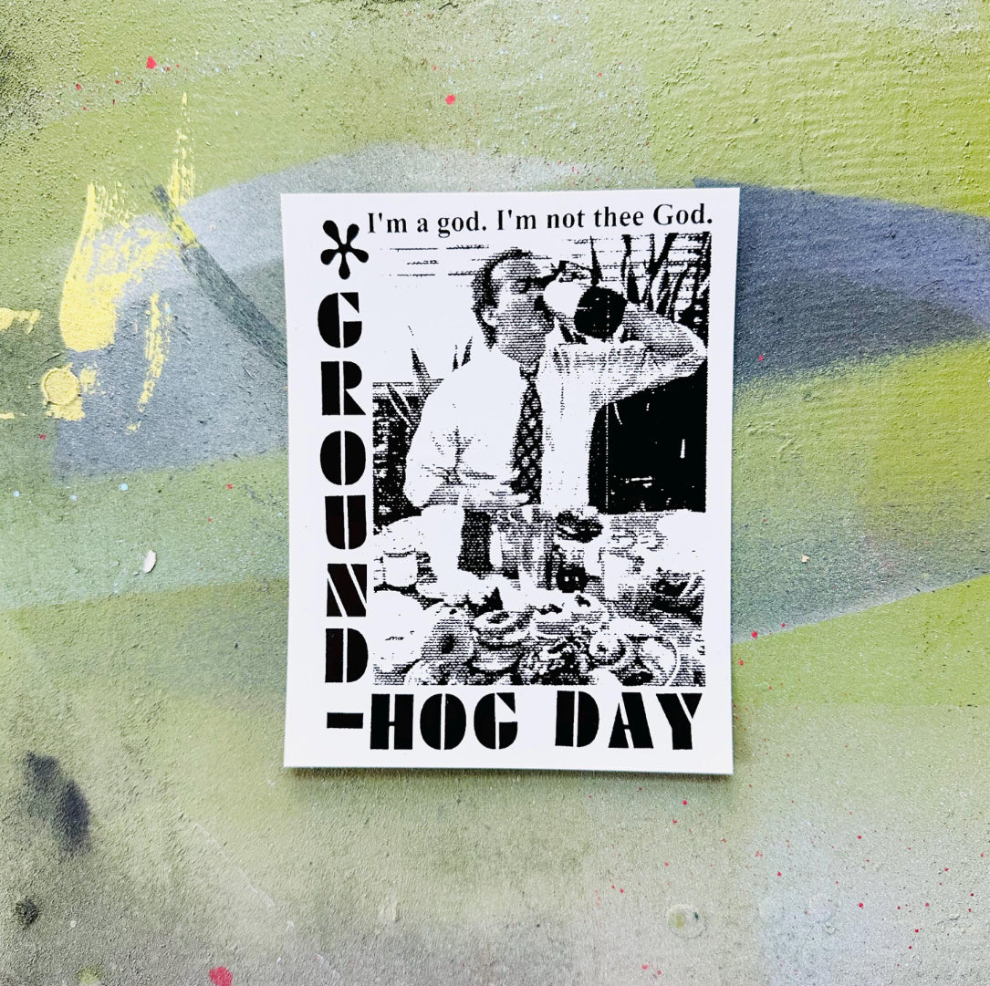 Groundhog Day Sticker