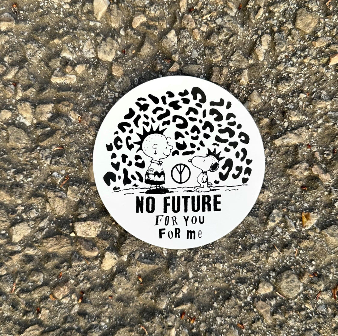 No Future Sticker
