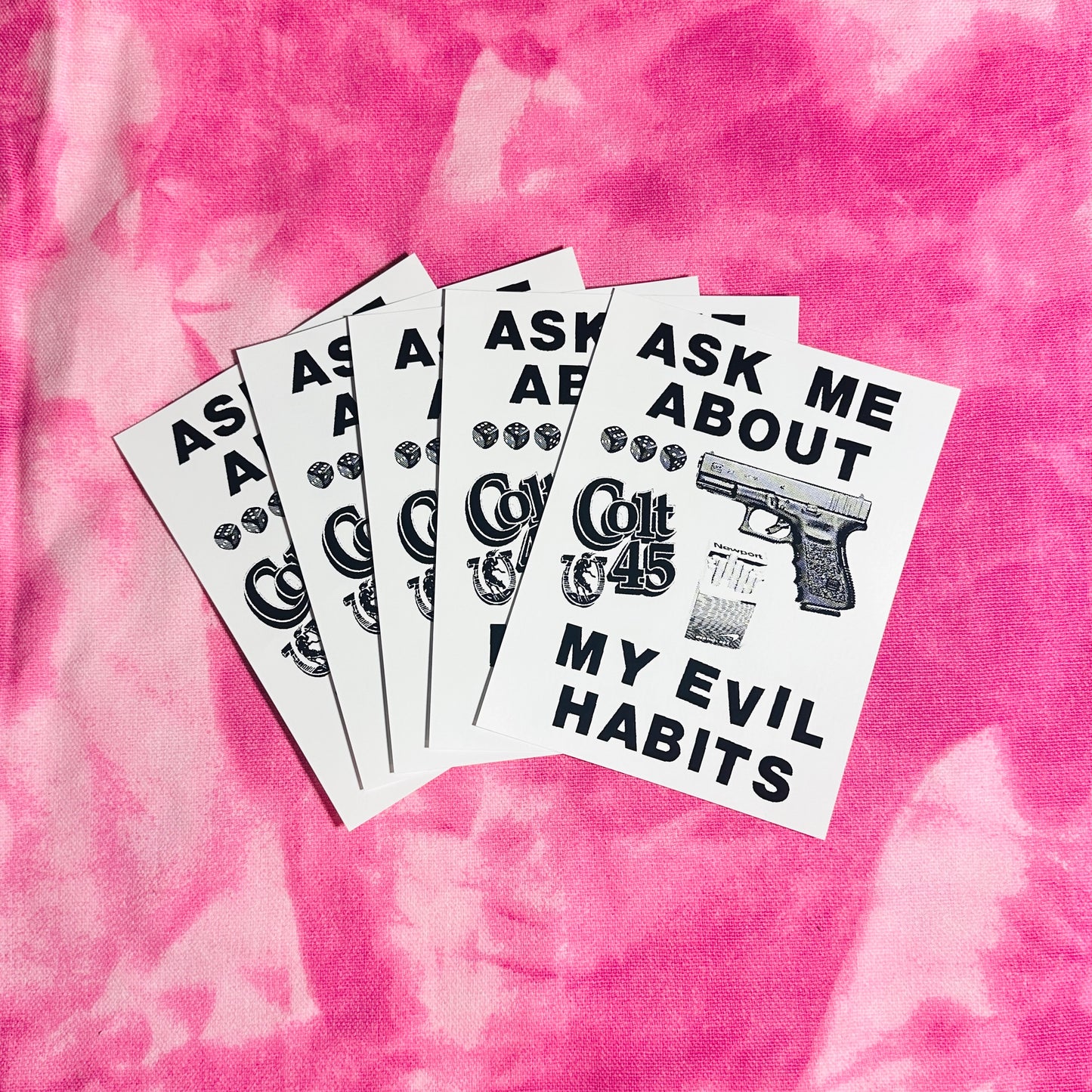 Evil Habits Sticker