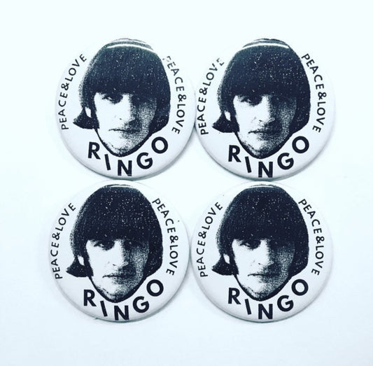 Ringo Peace & Love Pin