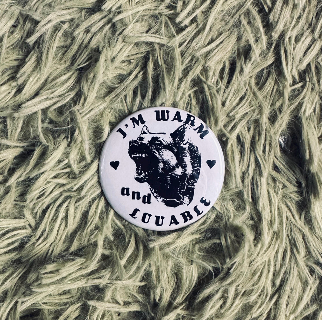 I'm Warm & Lovable Pin