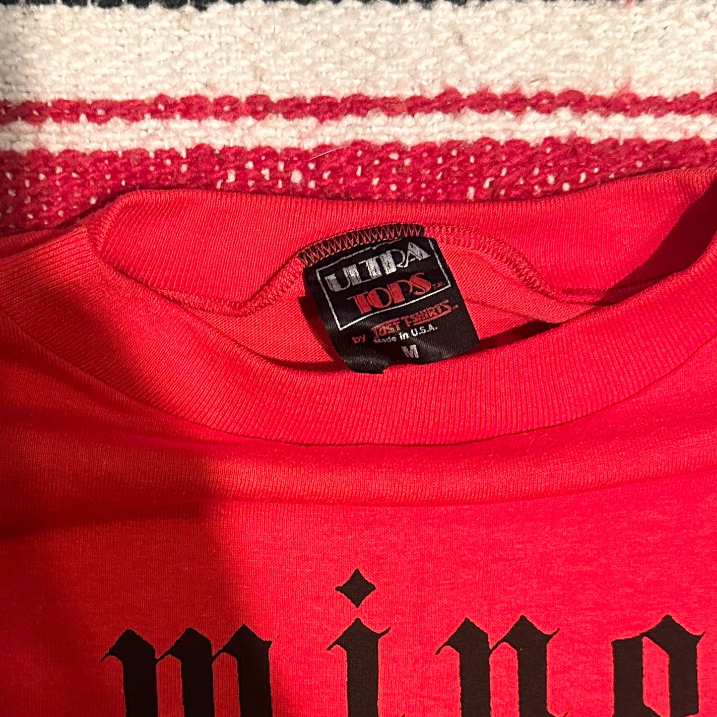 Minor Threat on Vintage Longsleeve