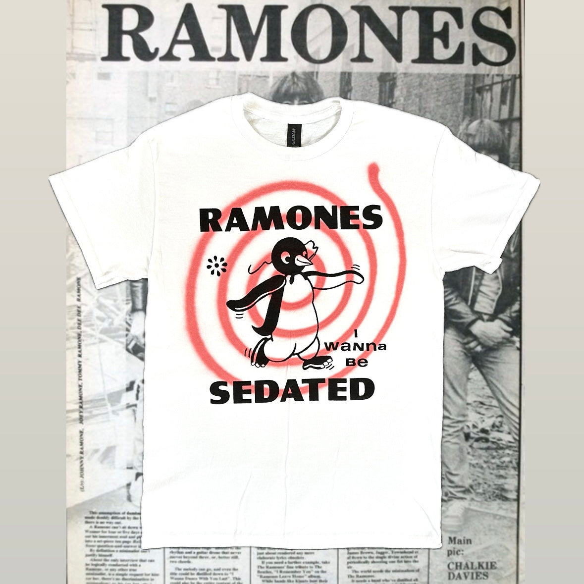 I Wanna Be Sedated Shirt *S & 2XL Only*
