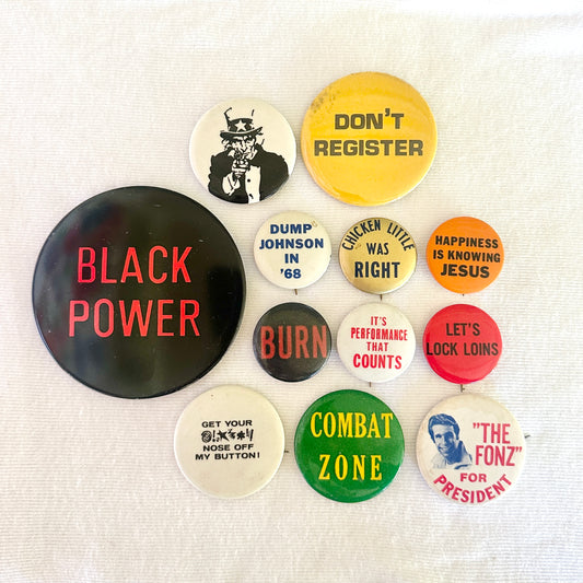 Vintage 1960s & 70s Pins