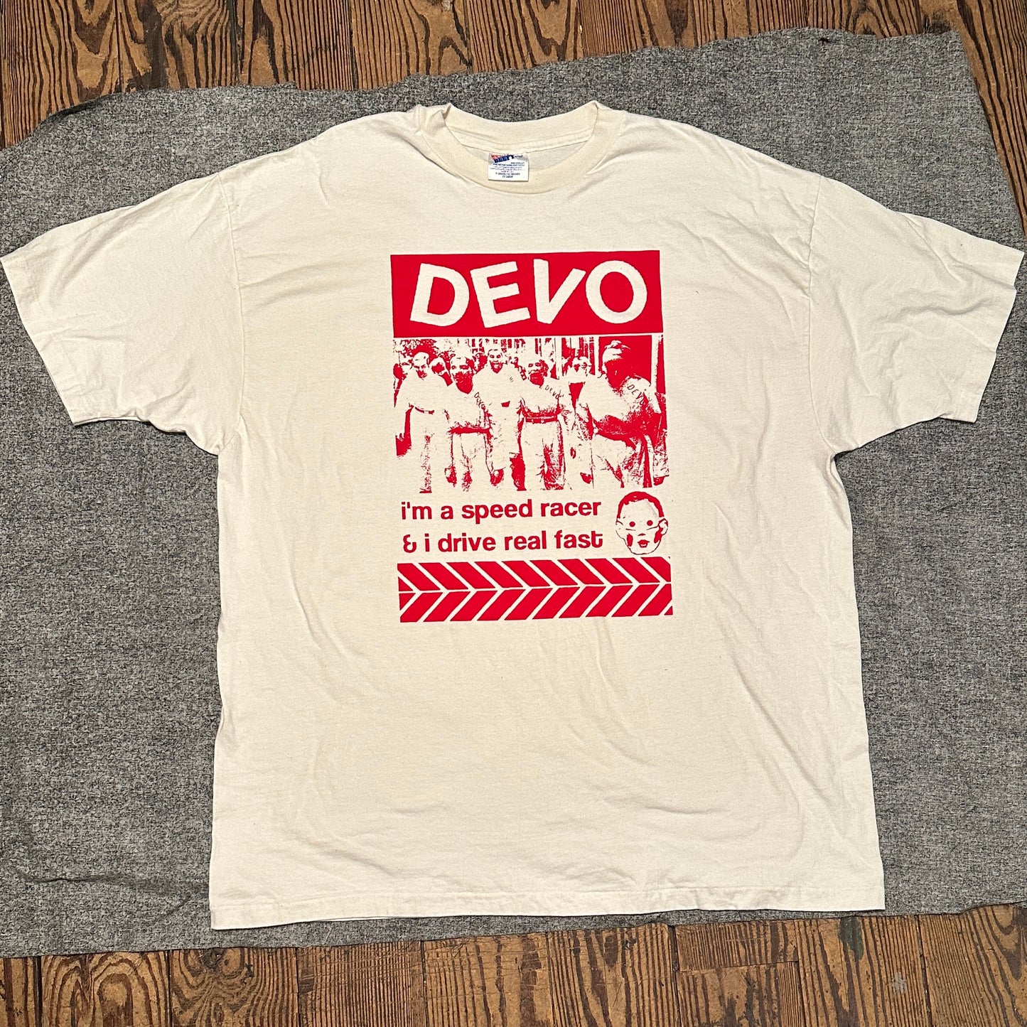 Devo on Vintage Shirt